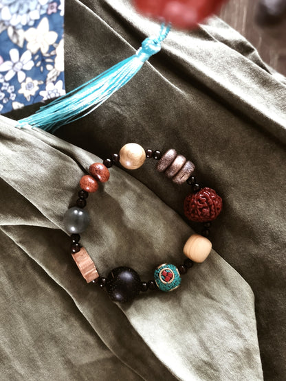 Wooden Bodhi Bracelet(for women)